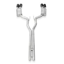 Load image into Gallery viewer, Stainless Works 2020 Ford GT500 Legend Catback H-Pipe Exhaust Factory Connect - Black Tips
