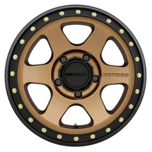 Load image into Gallery viewer, Method MR310 Con6 17x8.5 0mm Offset 5x5 71.5mm CB Method Bronze/Black Street Loc Wheel
