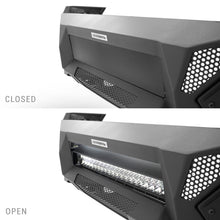 Load image into Gallery viewer, Go Rhino 16-21 Tacoma Element Front Bumper w/ Power Actuated Hide-away Light Bar Mount Tex Black
