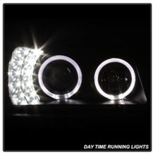 Load image into Gallery viewer, xTune Chevy Silverado 03-06 Projector Headlights 4pcs - LED Halo - Black PRO-JH-CSIL03-SET-BK

