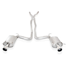 Load image into Gallery viewer, Stainless Works 2004-07 Cadillac CTS-V 3in Exhaust X-Pipe Chambered Mufflers High-Flow Cats 4in Tips
