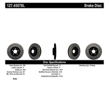 Load image into Gallery viewer, StopTech 07-09 Mazda 3 Left Front Slotted &amp; Drilled Rotors
