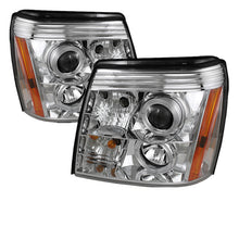 Load image into Gallery viewer, Spyder Cadillac Escalade 02-06 Projector Xenon/HID Model- LED Halo DRL Chrm PRO-YD-CE02-HID-DRL-C
