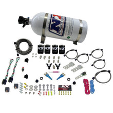 Load image into Gallery viewer, Nitrous Express Sport Compact EFI Dual Stage Nitrous Kit (35-75 x 2) x 2 w/10lb Bottle
