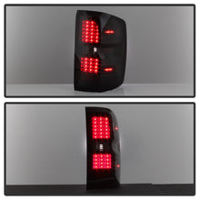Load image into Gallery viewer, xTune Chevy 1500 14-16 / Silverado 2500HD/3500HD LED Tail Lights - Black Smoked ALT-JH-CS14-LED-BSM
