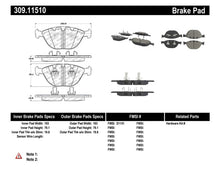 Load image into Gallery viewer, StopTech Performance 06-09 BMW M5 E60 / 07-09 M6 E63/E63 Front Brake Pads

