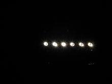 Load image into Gallery viewer, ANZO 2000-2004 Ford Excursion Crystal Headlights Black w/ LED 1pc

