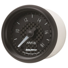 Load image into Gallery viewer, Autometer GT Series 52mm Full Sweep Electronic 8:1-18:1 AFR Wideband Air/Fuel Ratio Analog
