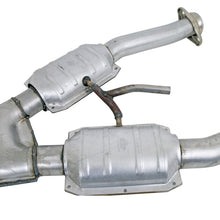 Load image into Gallery viewer, BBK 94-95 Mustang 5.0 Short Mid X Pipe With Catalytic Converters 2-1/2 For BBK Long Tube Headers
