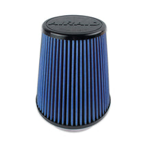 Load image into Gallery viewer, Airaid Universal Air Filter - Cone 4 x 7 x 4 5/8 x 7 w/ Short Flange - Blue SynthaMax
