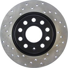Load image into Gallery viewer, StopTech 10-11 &amp; 13 Audi A3 Quattro / 10 VW GTI Mk VI Drilled Right CRYO-STOP Brake Rotor
