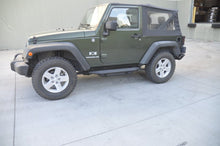 Load image into Gallery viewer, DV8 Offroad 07-18 Jeep Wrangler JK Steel Rock Guard/Sliders - Black (2 Door)
