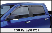 Load image into Gallery viewer, EGR 09+ Dodge Ram Pickup Crew Cab In-Channel Window Visors - Set of 4 (572751)
