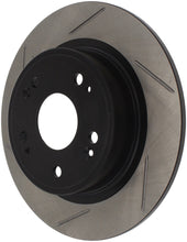Load image into Gallery viewer, StopTech Power Slot 09-10 Acura TSX / 08-10 Honda Accord Rear Right Slotted Rotor
