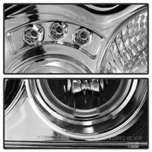 Load image into Gallery viewer, Spyder Jeep Grand Cherokee 05-07 Projector Headlights LED Halo LED Chrm Low 9006 PRO-YD-JGC05-HL-C
