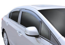 Load image into Gallery viewer, AVS 12-15 Honda Civic Ventvisor Outside Mount Window Deflectors 4pc - Smoke
