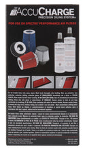 Load image into Gallery viewer, Spectre Accucharge Kit for HPR Filters - Clear
