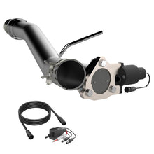 Load image into Gallery viewer, QTP 14-18 Chevrolet Silverado 1500 4.8L/5.3L EC/CC Standard Bed 3in 304SS Aggressor Cutout Mid Pipe
