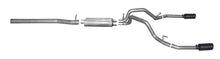 Load image into Gallery viewer, Gibson 14-18 GMC Sierra 1500 Denali 6.2L 3.5in/2.25in Cat-Back Dual Split Exhaust - Black Elite
