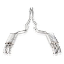 Load image into Gallery viewer, Stainless Works 18+ Ford Mustang GT Redline Cat-Back Performance Connect X-Pipe w/ Active Valves
