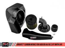 Load image into Gallery viewer, AWE Tuning Audi B9 A4/A5 2.0T Quattro Carbon Fiber AirGate Intake w/ Lid
