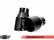 Load image into Gallery viewer, AWE Tuning Porsche Macan Touring Edition Exhaust System - Diamond Black 102mm Tips
