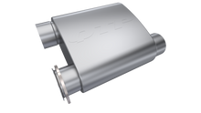Load image into Gallery viewer, QTP 3in Weld-On Reverse 304SS Screamer Muffler Short Case w/Bolt-On QTEC Electric Cutout
