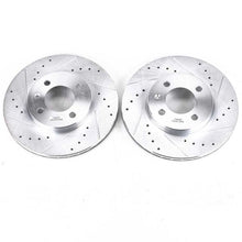 Load image into Gallery viewer, Power Stop 95-02 Volkswagen Cabrio Front Evolution Drilled &amp; Slotted Rotors - Pair
