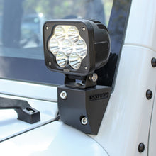 Load image into Gallery viewer, Westin/Snyper 07-17 Jeep Wrangler Snyper Lower Pillar Mounts - Textured Black
