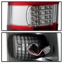 Load image into Gallery viewer, xTune 03-06 Chevrolet Silverado 1500/2500HD LED Tail Lights - Red Clear (ALT-JH-CSIL03-CS-RC)

