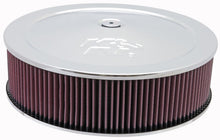 Load image into Gallery viewer, K&amp;N Universal Custom Air Filter - Round 5.125in Flange / 14in OD / 5.125in ID / 5.625in Height
