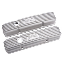 Load image into Gallery viewer, Edelbrock Valve Cover Classic Series Chevrolet 1959-1986 262-400 CI V8 w/ Breather Holes Satin
