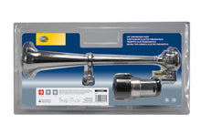Load image into Gallery viewer, Hella Horn Kit Bl Chrome Air 1Trumpet 12V
