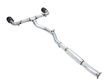 Load image into Gallery viewer, AWE Subaru BRZ / Toyota GR86 / Toyota 86 Track Edition Cat-Back Exhaust- Diamond Black Tips
