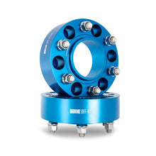 Load image into Gallery viewer, Mishimoto Borne Off-Road Wheel Spacers 5x150 110.1 50 M14 Blue
