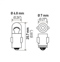 Load image into Gallery viewer, Hella 3898 12V 2W BA7s T2 Halogen Bulb (Min Order Qty 10)
