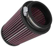 Load image into Gallery viewer, K&amp;N Filter Universal Rubber Filter 3  Flange 4 1/2 Base inch 3 1/2 inch Top 5 3/4 inch Height
