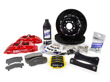 Load image into Gallery viewer, EBC Racing 12-21 Subaru BRZ/Toyota GT86 Blue Apollo-4 Calipers 330mm Rotors Front Big Brake Kit
