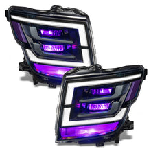 Load image into Gallery viewer, Oracle 21-22 Nissan Titan Demon Eye RGB Headlight Upgrade Kit - ColorSHIFT w/o Controller
