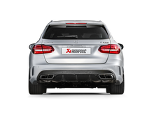 Load image into Gallery viewer, Akrapovic 15-17 AMG C63 Estate Evolution Line Cat Back (Titanium) w/ Carbon Tips (Req. Link Pipe)
