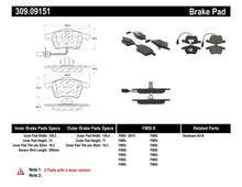 Load image into Gallery viewer, StopTech Performance 1/05-09 Audi A4/A4 Quattro Front Brake Pads
