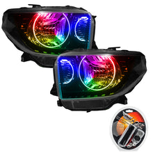 Load image into Gallery viewer, Oracle 14-17 Toyota Tundra SMD HL - Dual Halo Kit - ColorSHIFT
