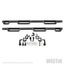 Load image into Gallery viewer, Westin 07-18 Chevrolet Silverado 1500 CC 5.5ft Bed HDX Drop W2W Nerf Step Bars - Tex. Blk
