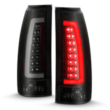 Load image into Gallery viewer, ANZO 1999-2000 Cadillac Escalade LED Taillights Black Housing Smoke Lens Pair
