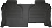 Load image into Gallery viewer, Husky Liners 20-24 Chevrolet Silverado 2500/3500HD DC WeatherBeater 2nd Seat Black Floor Liners
