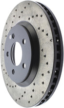 Load image into Gallery viewer, StopTech Power Slot 05-10 Mustang GT V8-4.6L Front Right Drilled Rotor
