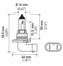 Load image into Gallery viewer, Hella Optilux HB4 9006 12V/55W XY Xenon Yellow Bulb
