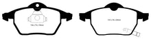 Load image into Gallery viewer, EBC 99-02 Saab 9-3 2.0 Turbo Yellowstuff Front Brake Pads
