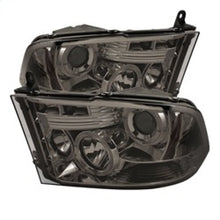 Load image into Gallery viewer, Spyder Dodge Ram 1500 09-14 10-14 Projector Headlights Halogen- LED Halo LED- Smke PRO-YD-DR09-HL-SM
