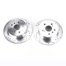 Load image into Gallery viewer, Power Stop 07-12 Lexus ES350 Rear Evolution Drilled &amp; Slotted Rotors - Pair
